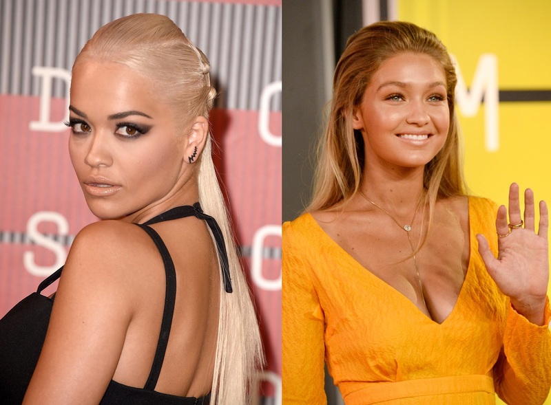 Rita Ora的編髮很有個性編髮,而Gigi Hadid的自然系髮很陽光